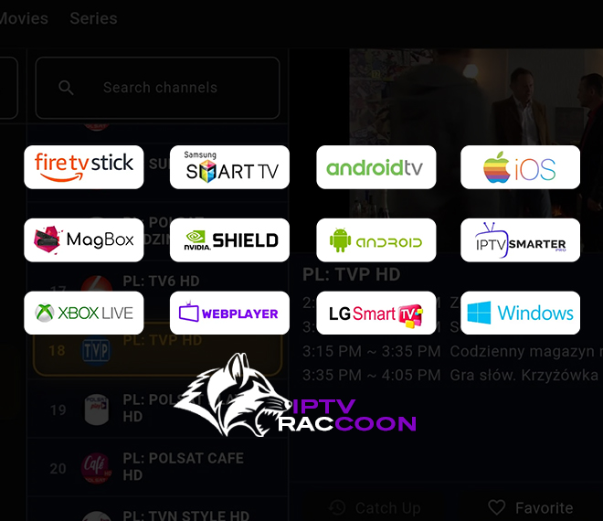 racoon iptv
